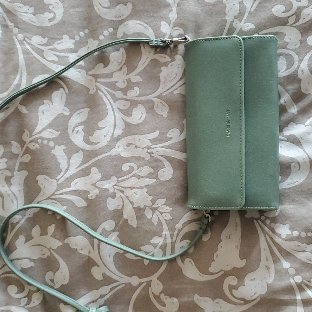 Matt & Nat Drew Small Crossbody Light Green